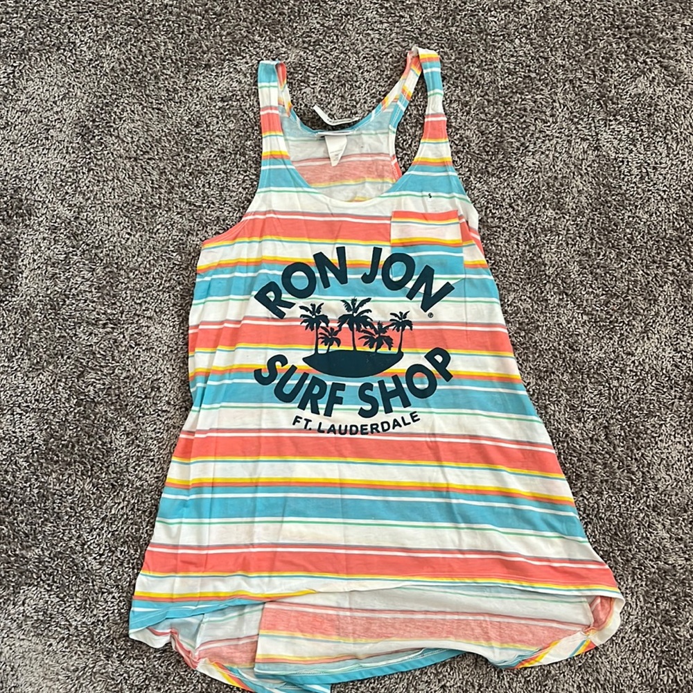 NWT Ron Jon racerback t shirt